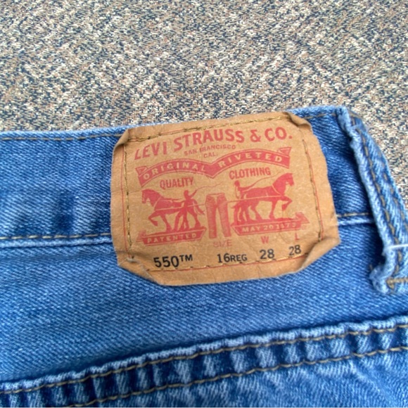 Vintage Levi’s Jeans 550 Relaxed single stitch womens Jeans size 28 6 mid rise - Picture 11 of 13